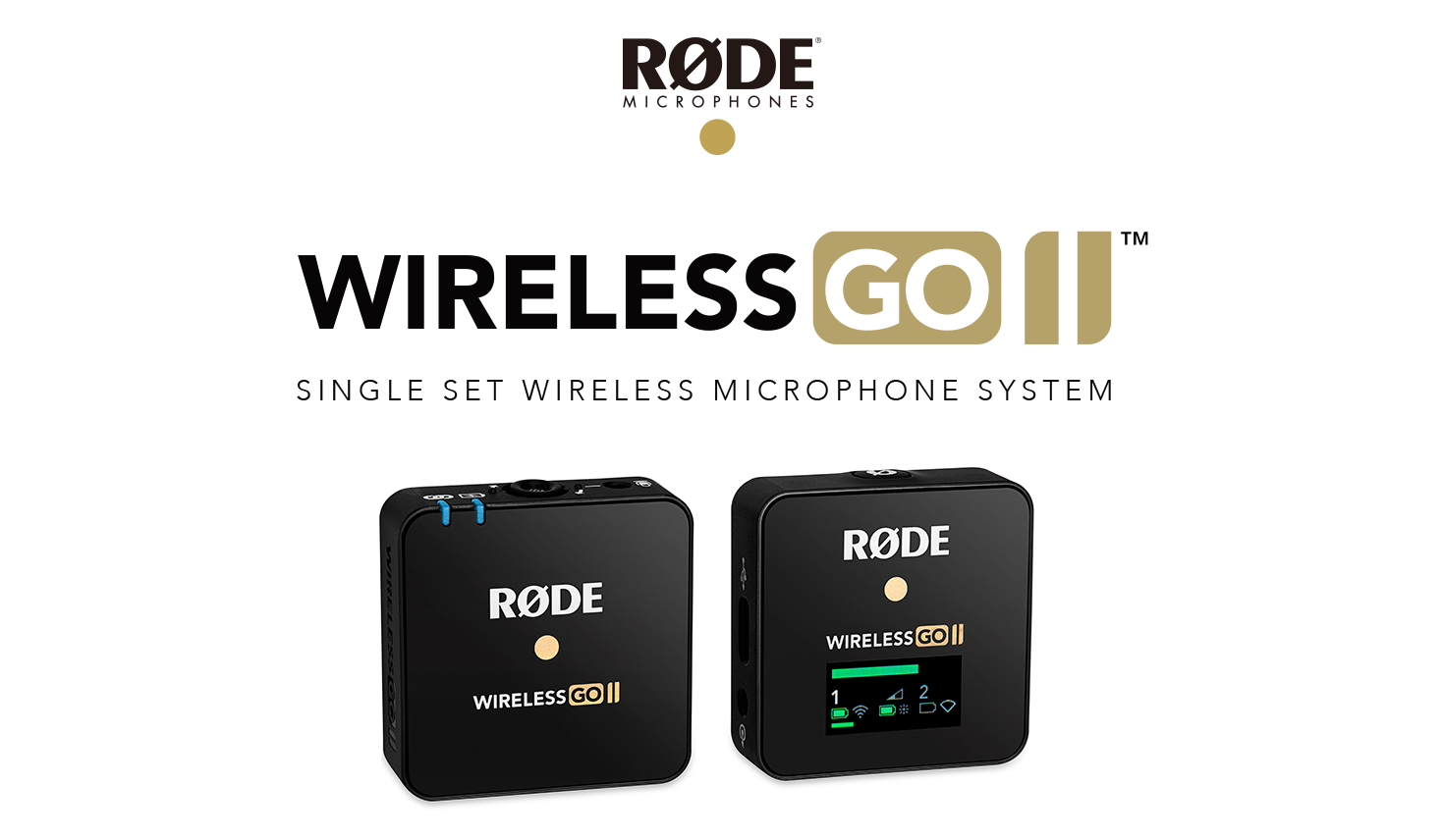 ワイヤレスRODE Wireless GO II ロード ワイヤレスゴー2 セット